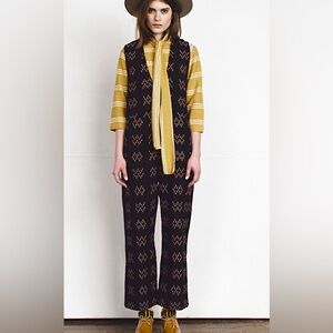 Ace & Jig sampler hot cross jumpsuit